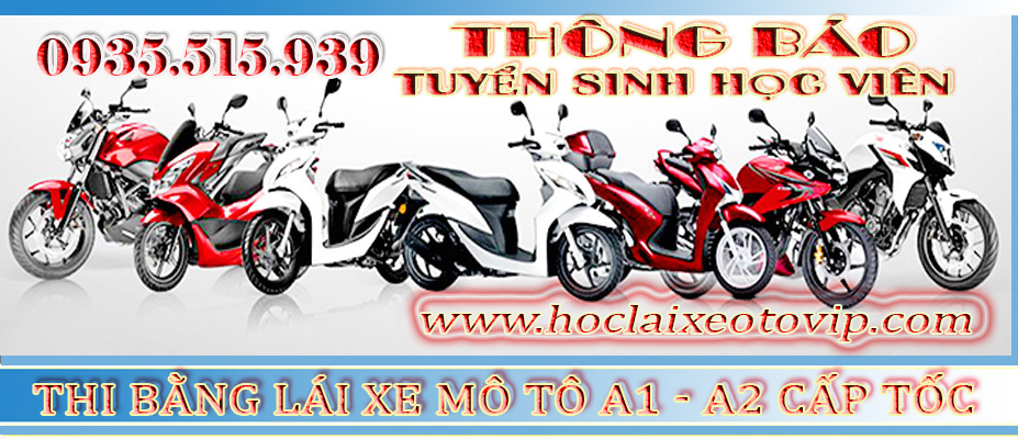 Thi bằng lái xe máy Quận Phú Nhuận